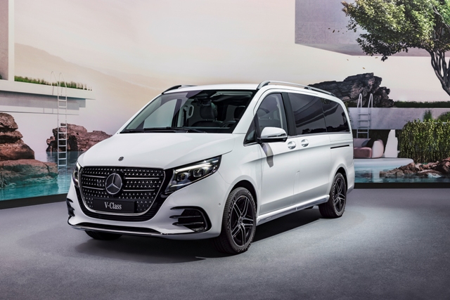 New Mercedes-Benz EQV, V-Class and V-Class Marco Polo