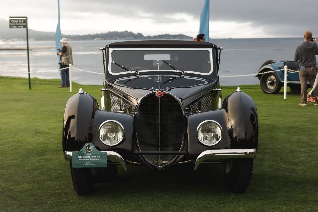 Bugatti celebrated at the prestigious Pebble Beach Concours d’Elegance in California