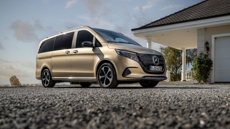 The new Mercedes-Benz midsize van