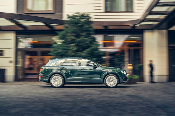 Bentayga Hybrid SUVs have been commissioned by The Peninsula London