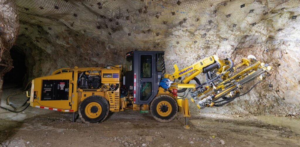 Battery-electric versions of drilling and bolting rigs now available