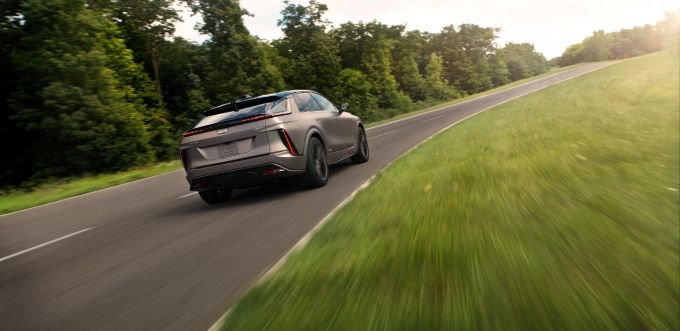 Cadillac’s all electric,2026 LYRIQ-V car