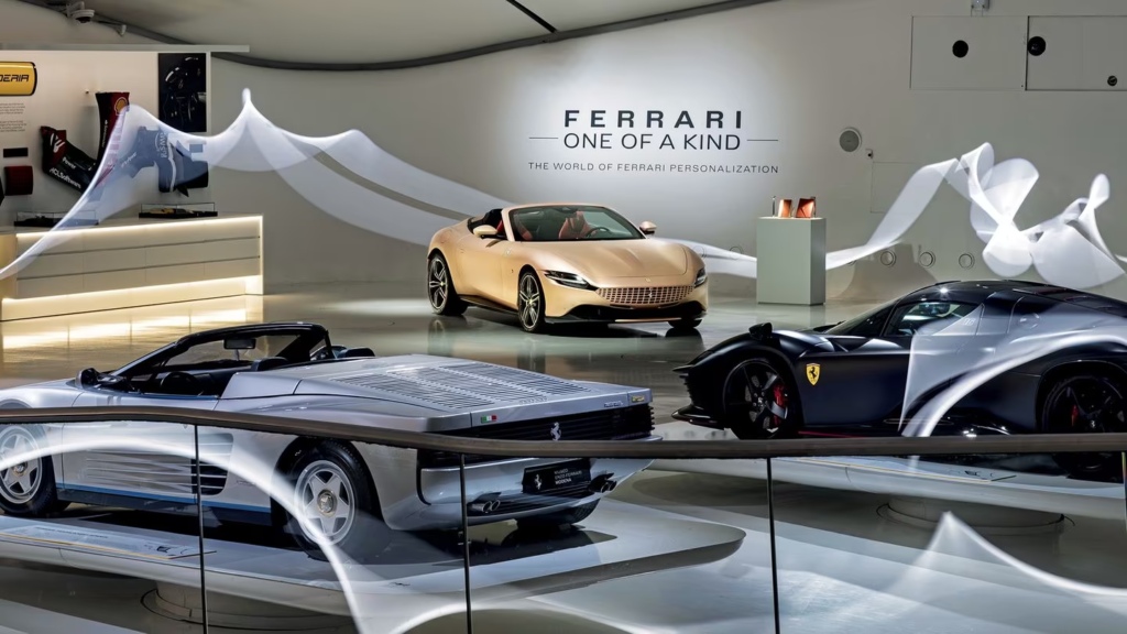 Exclusive world of Ferrari personalisation